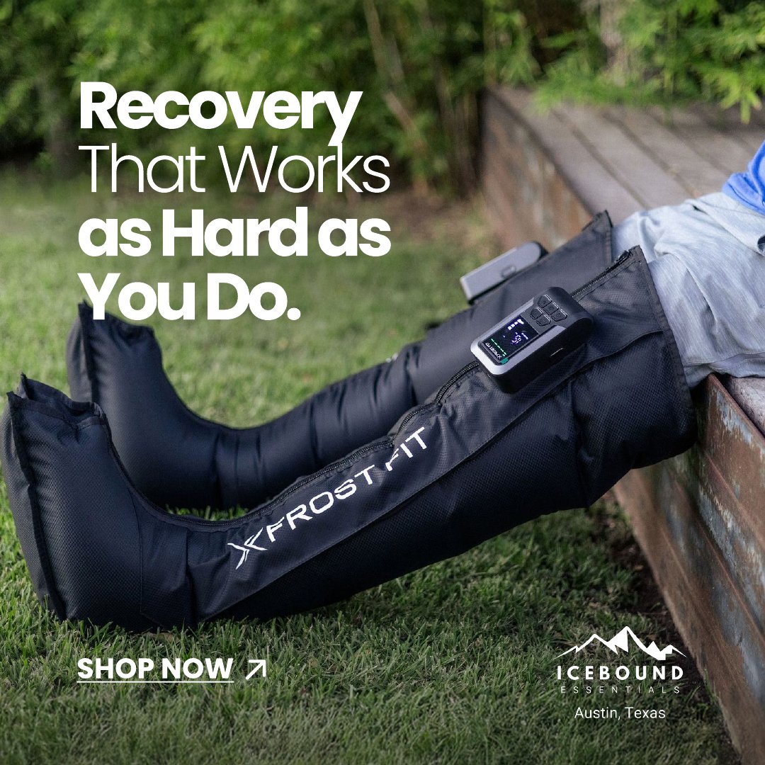 Icebound Essentials ad: Recovery That Works as Hard as You Do